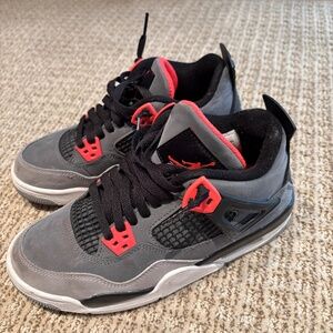 Kid's Air Jordan 4 Retro "Infrared"